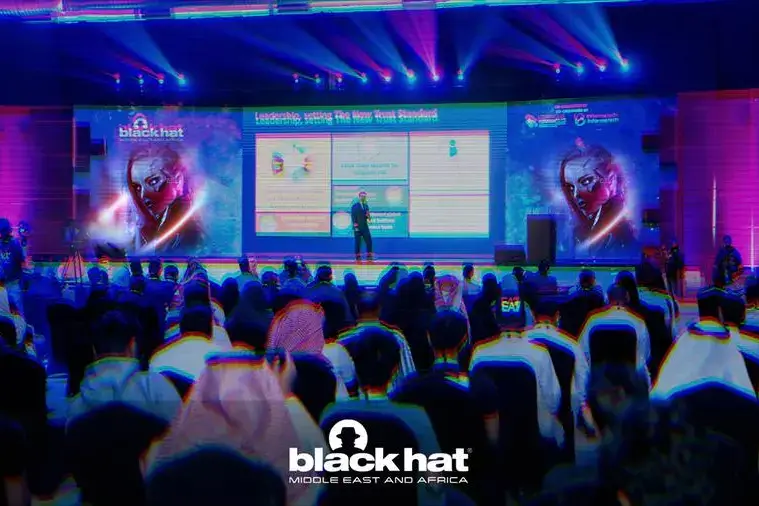 Black Hat MEA stage